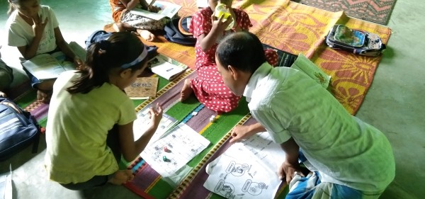 今月のラカイン族の子どもたち（写真2）