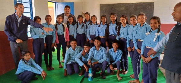 ネパール ルンビニの小学校支援報告（写真1）