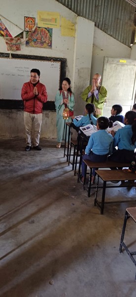 ネパール ルンビニの小学校支援報告（写真2）