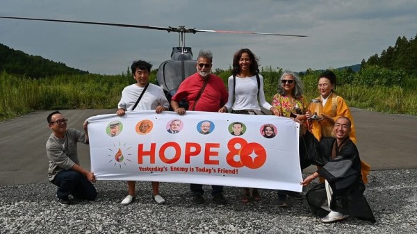 戦後80年の節目、世界平和巡礼「HOPE80・JAPAN」始まりました！（写真1）